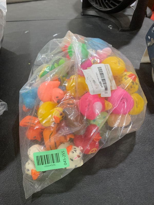 Photo 1 of Rubber Ducks for Jeep Ducking 50 PCS Assorted Rubber Ducks for Duckies Games, Jeeps Ducking / Cruise Ships and Bath / Pool Play - Small 2 Inch Rubber Duck
