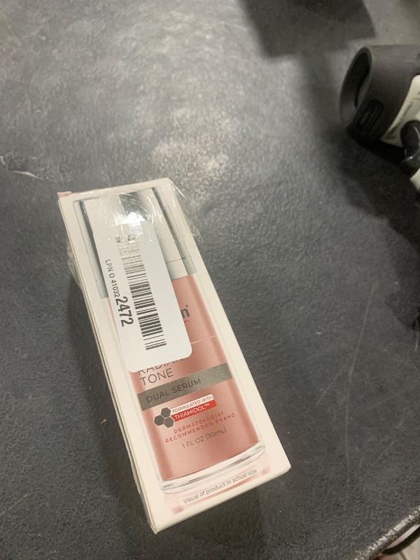 Photo 1 of Eucerin Radiant Tone Dual Serum Dark Spot Corrector, Dark Spot Serum with Thiamidol and Hyaluronic Acid, Helps Visibly Reduce the Look of Persistent Dark Spots, 1 Fl Oz Bottle