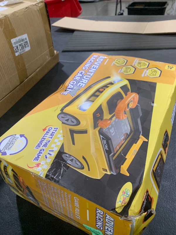 Photo 1 of Gifts2U Musical Steering Wheel Racing Car Toy for Kids, with Music and Light Simulated Learning Driving Cars Adventure Toys Competition Game Birthday Gift for Boy Girl Toddler (Yellow)