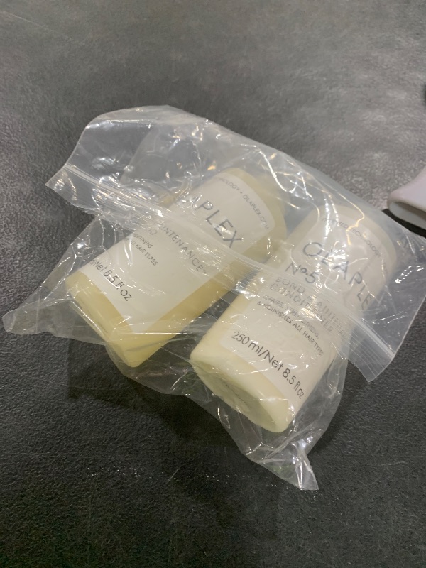 Photo 1 of Olaplex Wash and Shine Hair Kit: No. 4, 5, 7, Shampoo & Conditioner Set to Cleanse, Hydrate, & Control Frizz Up to 72 Hours, Bonding Oil for Shine & Protect, For All Hair Types