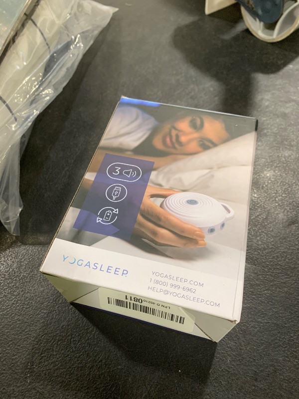 Photo 1 of Yogasleep Rohm Portable White Noise Sound Machine, 3 Soothing Natural Sounds with Volume Control, Sleep Therapy For Adults, Kids & Baby, Noise Cancelling for Office Privacy & Meditation, Registry Gift