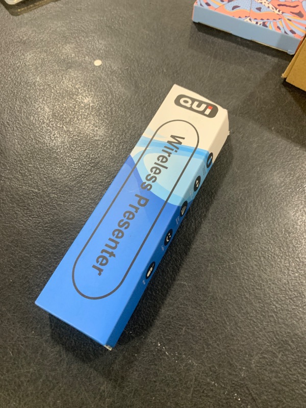 Photo 1 of QUI Presentation Clicker for PowerPoint, RF 2.4GHz USB Wireless Presenter Remote with Volume Control, PowerPoint Clicker Slide Advancer for Mac, Windows, Laptop, Keynote