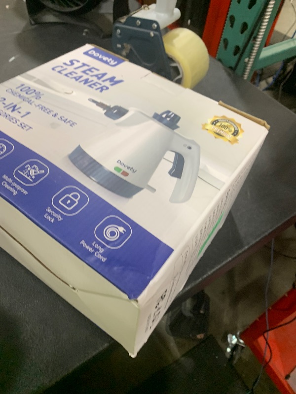 Photo 1 of Steam Cleaner, Pressurized Handheld Steam Cleaner for Home with 12pcs Accessories & Safety Lock, Multi-Surface & Powerful Home Use Steamer for Cleaning, Car, Bathroom, Shower, Window, Grime, Grease