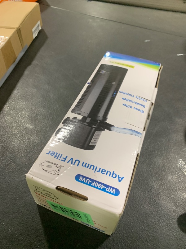 Photo 1 of Aquarium Filter U-V w/Scientific 3,6,12,24H Timer 200GPH for 20-75Gal Fish Turtle Tank Bio Sponge Internal Filter Power Pump Deodorization Saltwater Freshwater Killing Green Clean Machine Air Supply