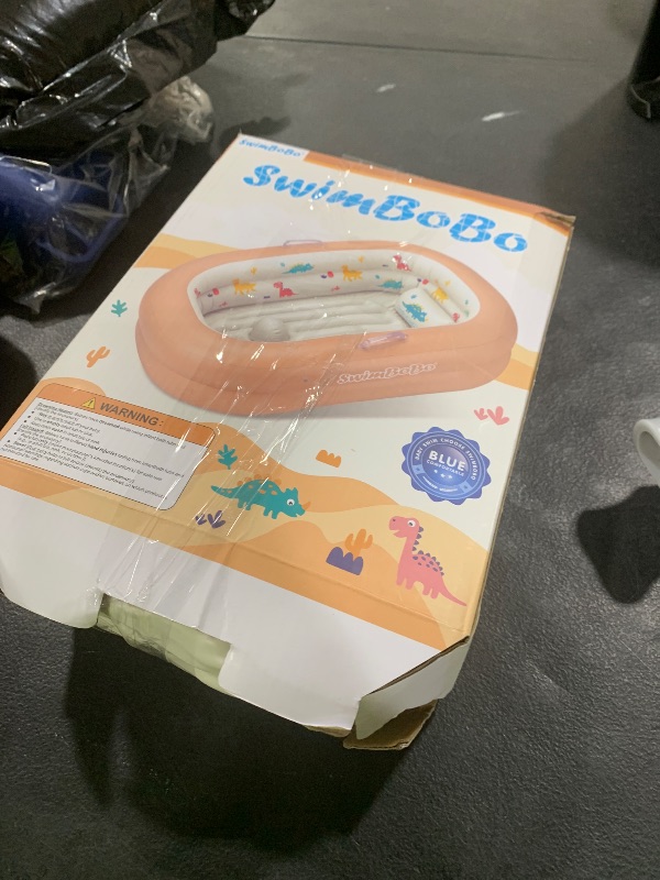 Photo 1 of Swimbobo Inflatable Baby Bathtub – Soft, Portable Baby Bath for Infants and Toddlers, Easy to Inflate, Waterproof, Ideal for Home and Travel (Basic)