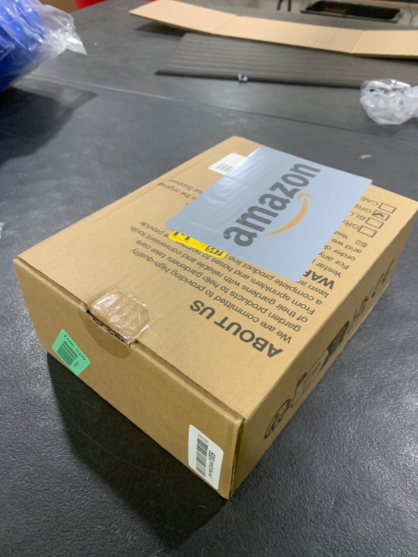 Photo 1 of Coil Hose 25FT EVA Coil Garden Hose With 3/4'' Brass Connector Coiled Water Hose Lightweight And No Kink Includes 7 Patterns Spray Nozzle For Outdoors Lawn Watering Car Washing