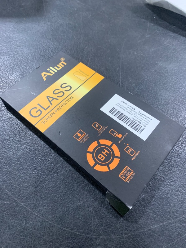 Photo 1 of Ailun Screen Protector for iPhone 14 / iPhone 14 Pro [6.1 Inch] Display 3 Pack Tempered Glass, Sensor Protection, Dynamic Island Compatible, Case Friendly