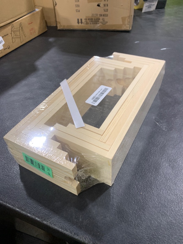 Photo 1 of 2 Set Large Wooden Tiered Riser Display Stands for Vendor Events,Stackable Perfume Organizer Cologne Stand for Men Women,Wooden Cupcake Dessert Stand,Wood Dessert Table Display Set,Food Display Risers for Party?12-11.2-10.4-9.6IN?