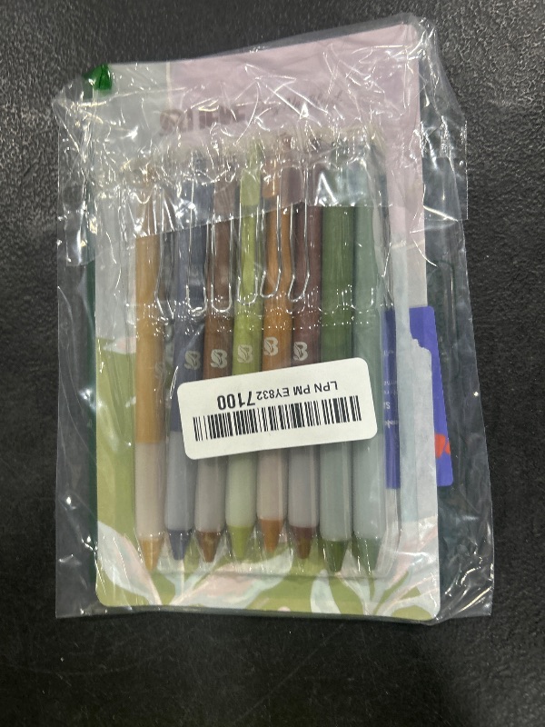 Photo 1 of BLIEVE Gel Pens - Earthy, Matte Finish, Smooth Writing, No Bleed - For Journaling, Bible Notes, Drawing - Cute School Supplies, 8 Pack