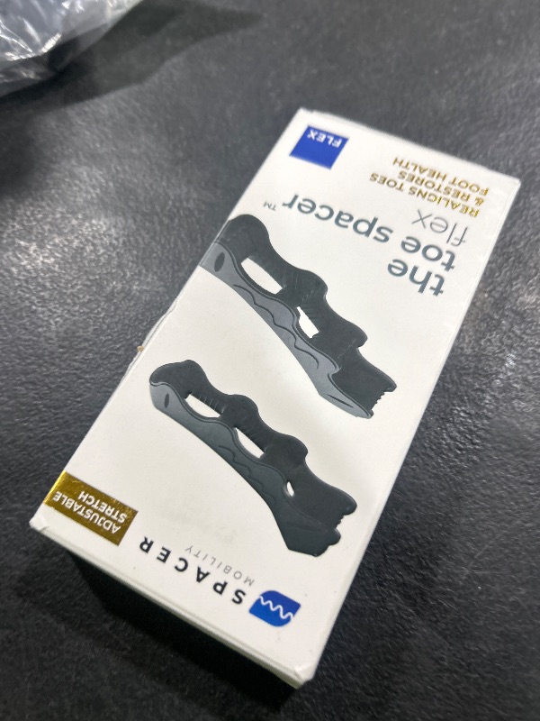 Photo 1 of The Toe Spacer FLEX | Recovery from the Ground Up, Correct Bunions, Plantar Fasciitis, & Correct Toes | Adjustable Unisex Toe Spacer, perfect for first time users - Relieve Foot Pain and Tension