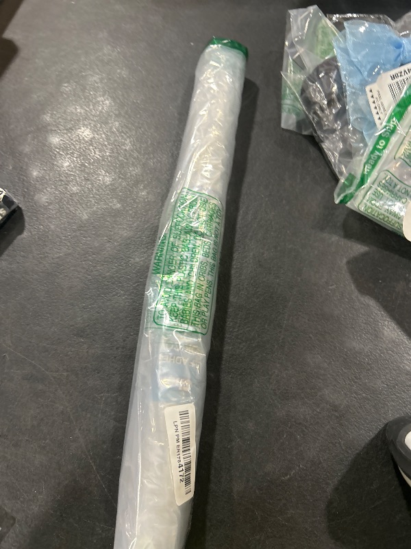 Photo 1 of Chell Clear Contact Paper Roll for Books, 17.5 in x 5 ft Clear Self Adhesive Book Cover Paper Protector