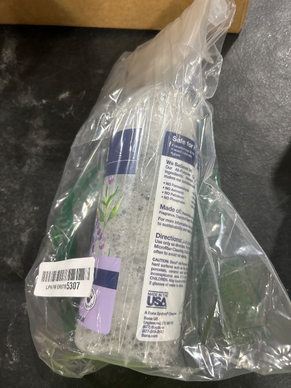 Photo 1 of Bona All-Purpose Cleaner - Lavender White Tea Scent - 24 fl oz - Household Cleaner Cuts Through Tough Grease & Grime - Safe for Household Surfaces