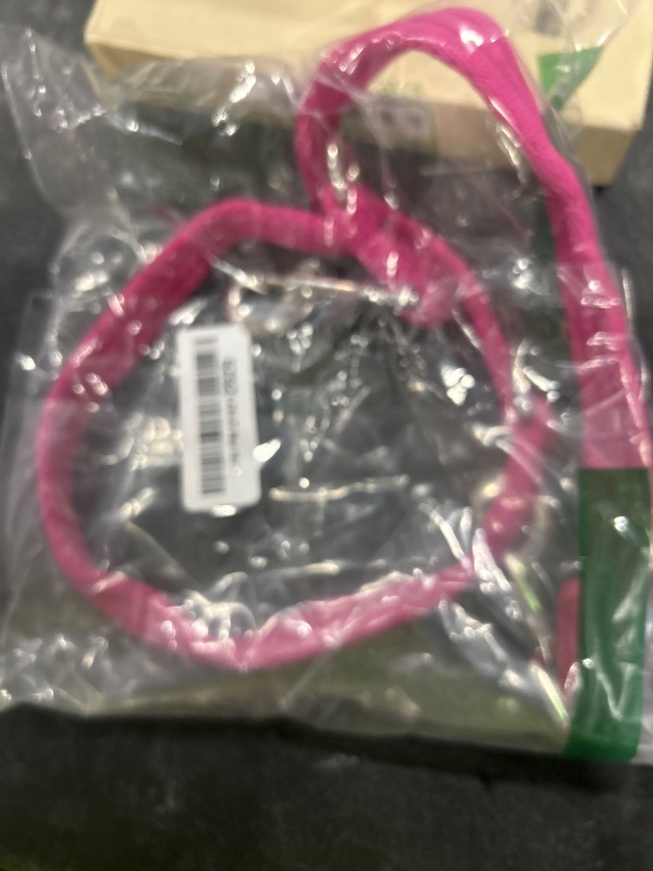 Photo 1 of Double Ended Dog Leash,for Obedience Training Easy to Use,Lightweight,Soft for Large and Medium Dogs (Fuchsia, 1M*2.5CM)