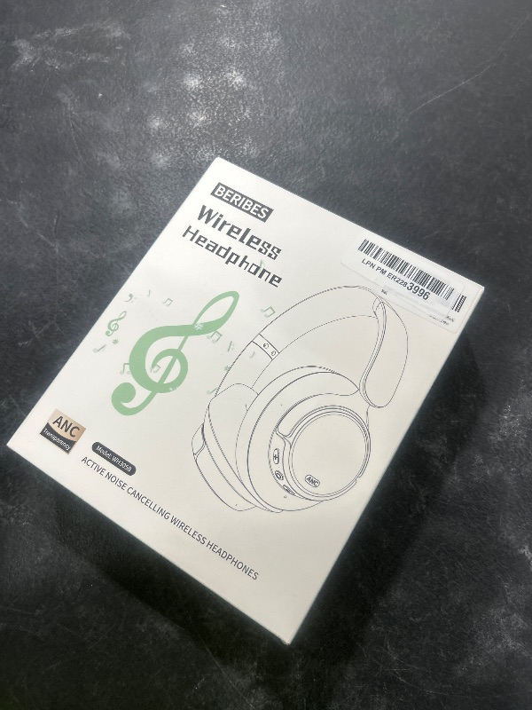Photo 1 of BERIBES Upgraded Hybrid Active Noise Cancelling Headphones with Transparent Modes,70H Playtime Bluetooth Headphones Wireless Bluetooth with Mic, Deep Bass,3.5MM Cable,Soft-Earpads,Fast Charging-Black