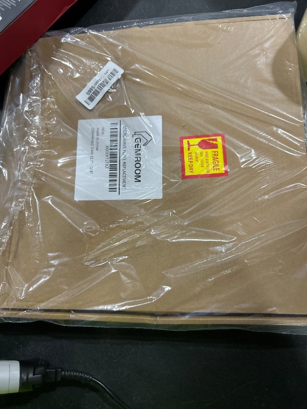 Photo 1 of 12.75" Microwave Plate Replacement for WB49X10129 GE Microwave Glass Plate, LG 3390W1A027A and Kenmore Microwave Glass Plate 1B71961H Compatible With WP8172138 12 3/4 inch Whirlpool Microwave Plate