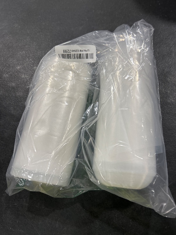 Photo 1 of Bonsenkitchen Vacuum Sealer Bags, 8" x 50' Rolls 2 pack for Food Storage Saver, Bpa Free, Heavy Duty, Commercial Grade Textured Food Roll, Customized Size Bag for Sous Vide Cooking,VB3209