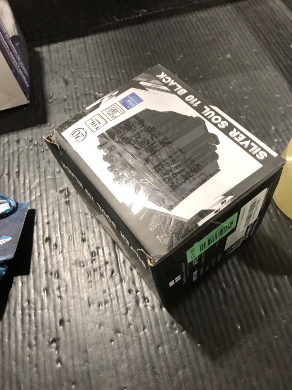 Photo 1 of Thermalright Silver Soul 110 Black CPU Cooler Dual Towers, 5 Heat Pipes, 110MM Hight, TL-B9B PWM Fan, Aluminium Heatsink Cover, AGHP Technology, for AMD AM4 AM5/Intel 1700/1150/1151/1200/2011