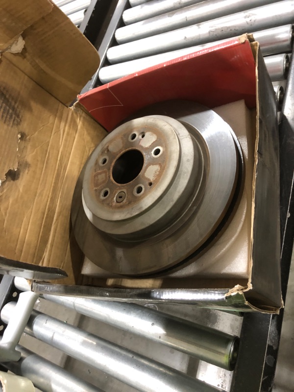 Photo 1 of A-Premium Front Vented and Rear Solid Disc Brake Rotors Compatible with Acura Models - MDX 2014 2015 2016, 3.5L, 4-PC Set, come with free Brake Pads