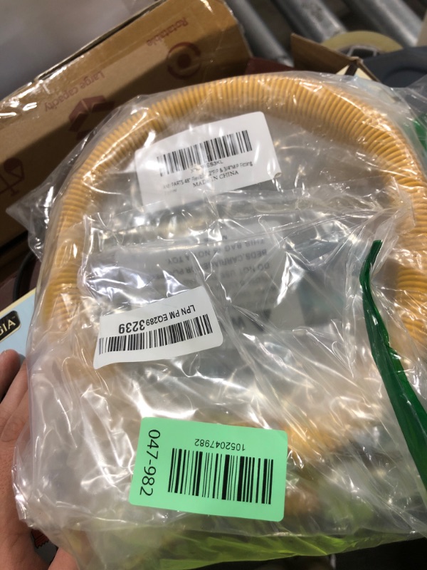 Photo 1 of AMI PARTS 48" Flexible Gas Line Kit Yellow Coated, Gas Hose Connector Kit for Dryer, Stove, Water Heater,5/8" OD(1/2" ID) Stainless Steel Gas Line with Connector 1/2" MIP &1/2"FIP & 3/4"MIP Fitting