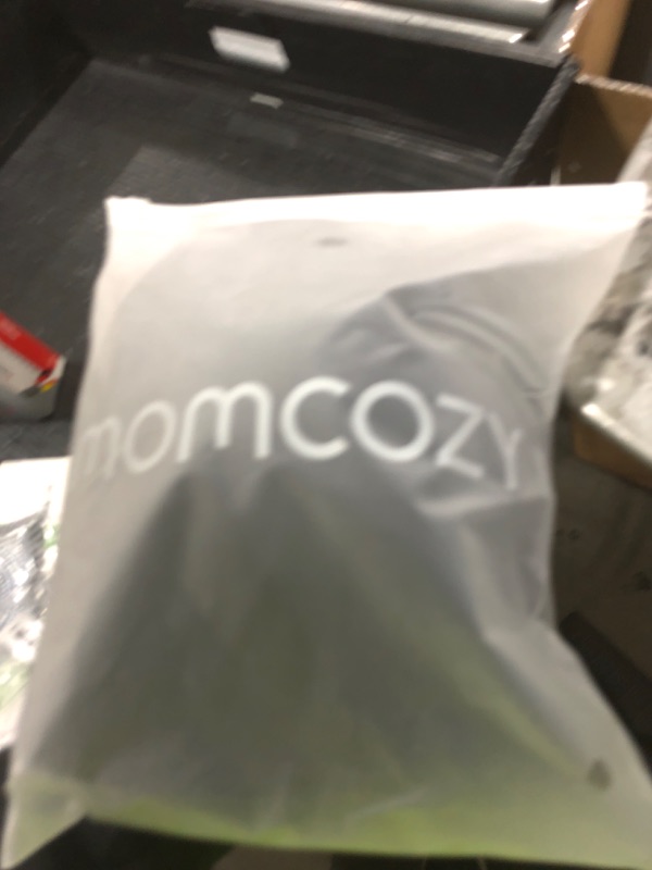 Photo 1 of Momcozy 4-in-1 Pumping Bra Hands Free for All-Day Wear, Breast Pump Bra with Cooling Fabric Jelly Strip Support Nursing Bra Black