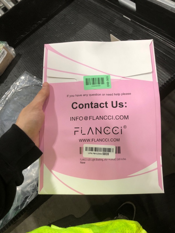 Photo 1 of FLANCCI LED Light Blocking Stickers, Light Dimming LED Filters, (4 Large Sheets) Dimming Sheets for Windows, LED Covers Blackout, Dimming 50% ~ 80% of Lights, (4Sheets = 4 Uncut) 12x9 inches
