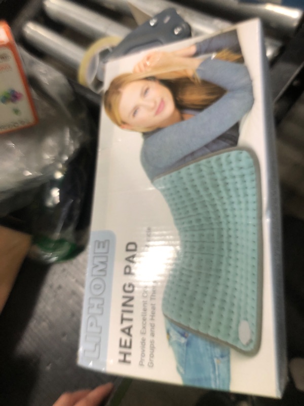 Photo 1 of Heating Pad XXL for Back Pain Relief, Heated Pad for Neck/Shoulders/Legs/Knees/Feet/Cramps, Heat Pads for Women, Birthday Mothers Day Gifts for Mom Wife Grandma Her, 6 Heat Settings, Auto-Off, 20"x24"