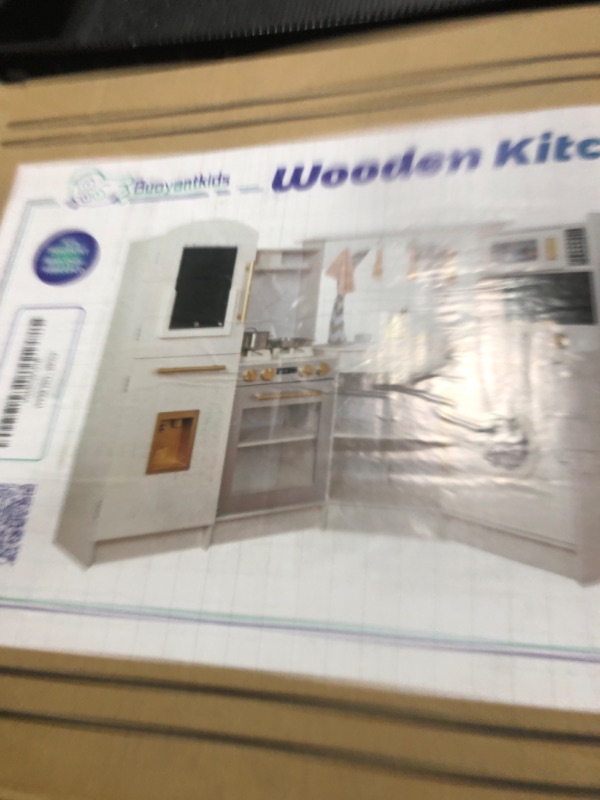 Photo 1 of kids large wooden kitchen playset
