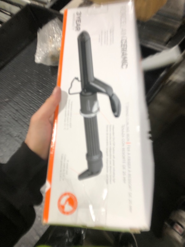 Photo 1 of BabylissPRO Porcelain Ceramic 1" Spring Curling Iron