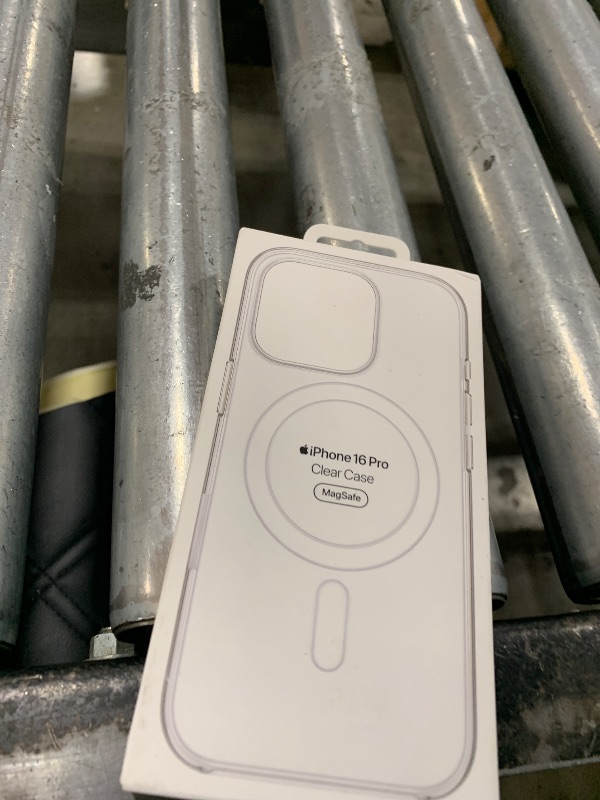 Photo 1 of Apple iPhone 16 Pro Clear Case with MagSafe and Camera Control: Lightweight Phone Case, Wireless Charging Compatible, Smooth Glossy Finish