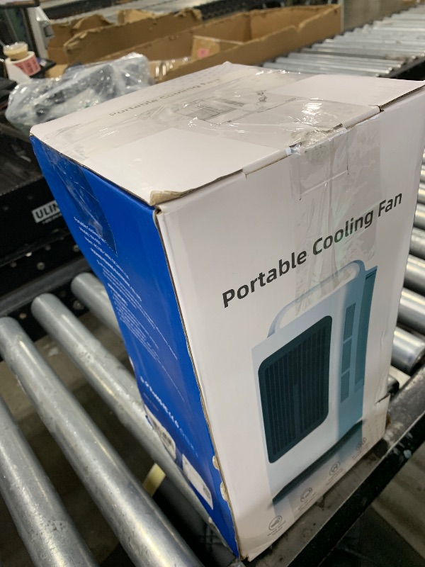 Photo 1 of XAMATTS Portable Air Conditioners, 1700ml Evaporative Air Cooler with Remote, 120° Oscillating Mini Air Conditioner Portable with 3 Speeds & 1-7H Timer, Portable AC Unit Fan for Indoors Bedroom Office