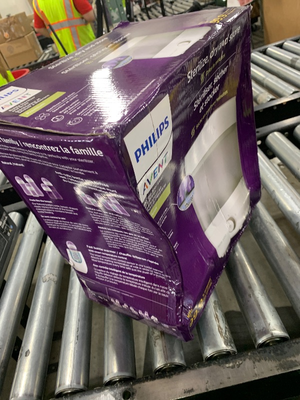 Photo 1 of Philips Avent Baby Bottle Sterilizer and Dryer Premium, Removes 99,9% of Bacteria, Chemicals Free, Capacity 6 Bottles/Teats/Accessories, Modular Space Saving Design, Model SCF293