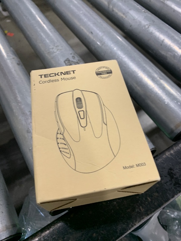 Photo 1 of TECKNET Wireless Mouse, 2.4G Ergonomic Optical Mouse, Computer Mouse for Laptop, PC, Computer, Chromebook, Notebook, 6 Buttons, 24 Months Battery Life, 4000 DPI, 6 Adjustment Levels
