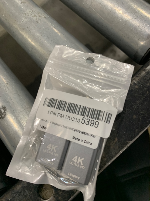 Photo 1 of SWITCHFLUX 2-Pack DisplayPort 1.2 to HDMI 2.0 Adapter (4K@60Hz,1440P/2K@120Hz) Uni-Directional DP (Source) to HDMI (Display) Converter Compatible with PC,Desktop,AMD,NVIDIA,and Gaming Monitors