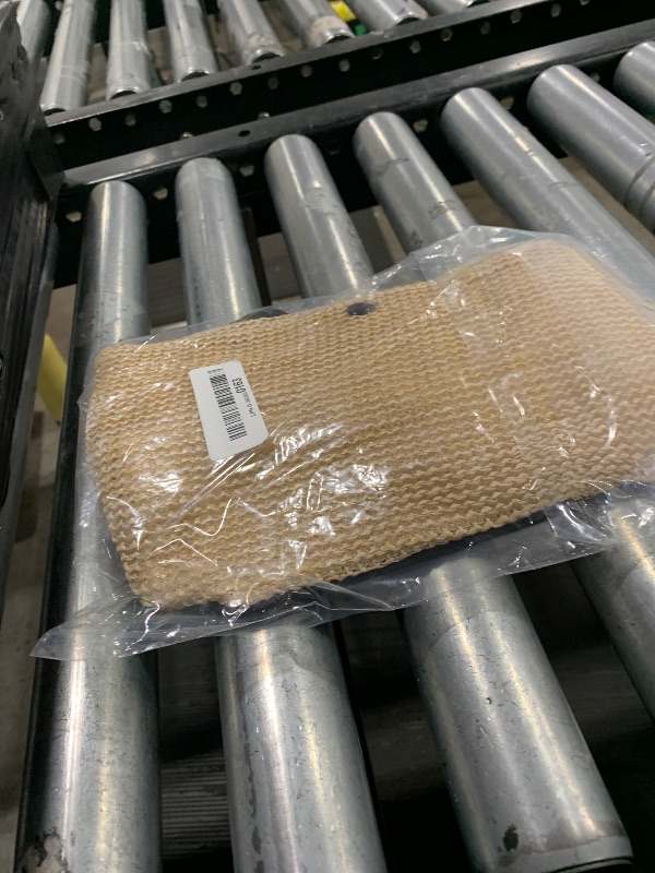 Photo 1 of 1 Piece Summer Rattan Bag Handwoven Shoulder Bags with Wide Shoulder Strap Women Straw Woven Bag (Black Handle, Width 9 inch, Small Size)