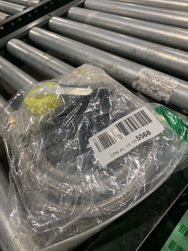 Photo 1 of Upgraded 6 Feet High Pressure Braided Propane Hose Extension with Conversion Coupling 3/8" Flare to 1/2" Female NPT, 1/4" Male NPT, 3/8" Male Flare for BBQ Grill, Fire Pit, Heater