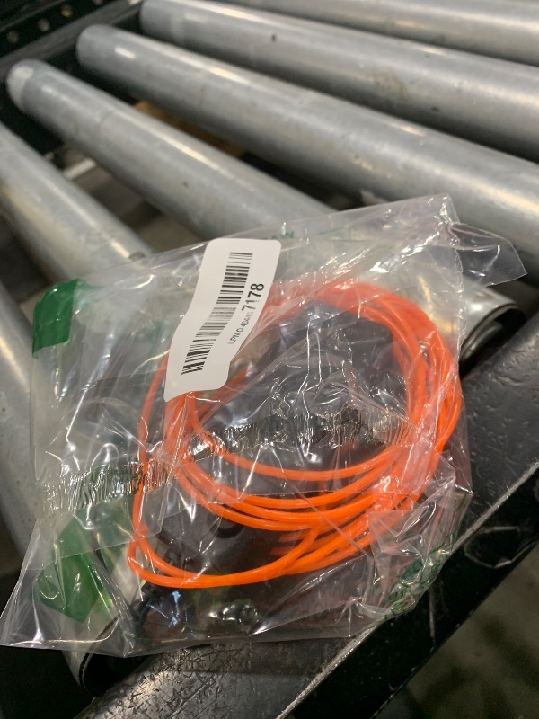 Photo 1 of MaxLax EL Wire Orange, 9.8ft/3m Portable Battery Pack Neon Light Strip 360° Cuttable Glowing Rope Lights for Parties, Halloween, DIY Decoration
