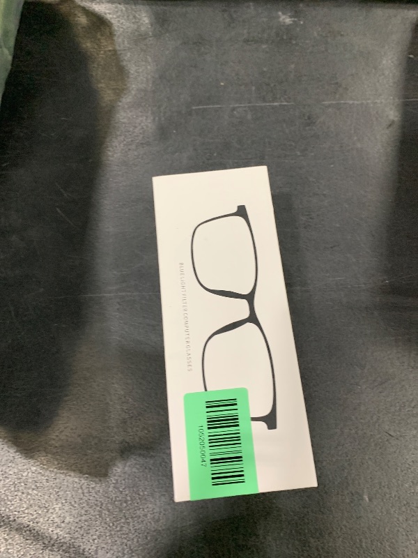 Photo 1 of CNLO Blue light blocking Glasses,Computer Gaming Glasses,TV Glasses?For UV Protection, Anti Eyestrain,Lightweight Frame Eyewear,Transparent Men/Women (Crystal)