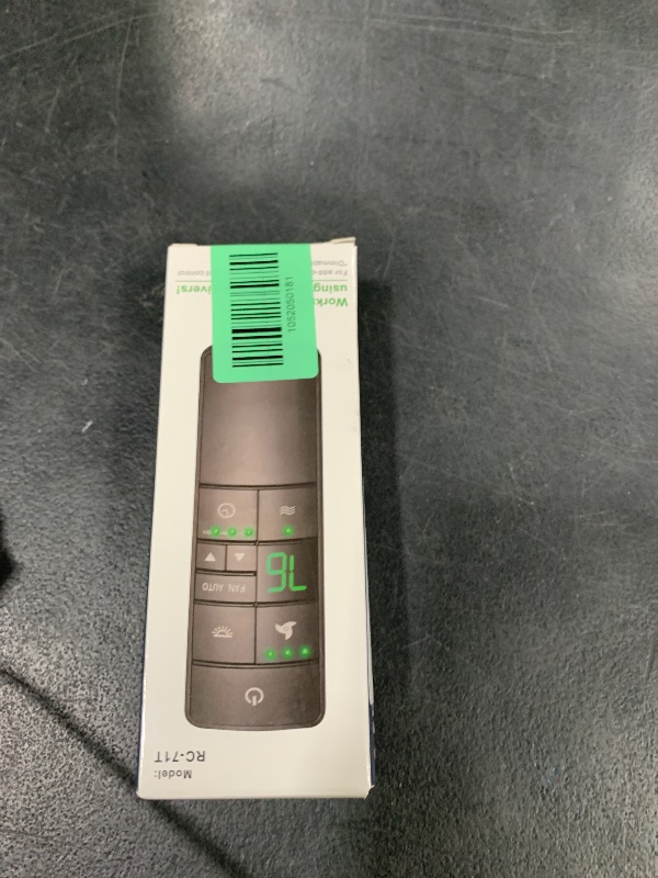 Photo 1 of Hampton Bay Ceiling Fan Remote Control Replacement for Hampton Bay Home Decorators Collection ?3-Speed Timer Light Dimmer Thermostatic Control, 2AAZPHD3/HD3, KUJCE10320/TR222A, A25-TX031, 68108, 98108