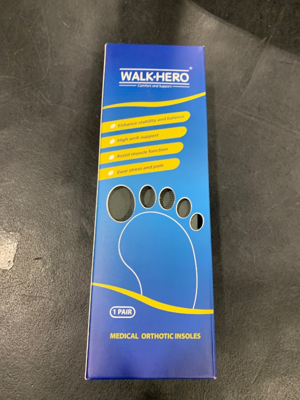 Photo 1 of Plantar Fasciitis Feet Insoles Arch Supports Orthotics Inserts Relieve Flat Feet, High Arch (Mens 11-11 1/2 | Womens 13-13 1/2)
