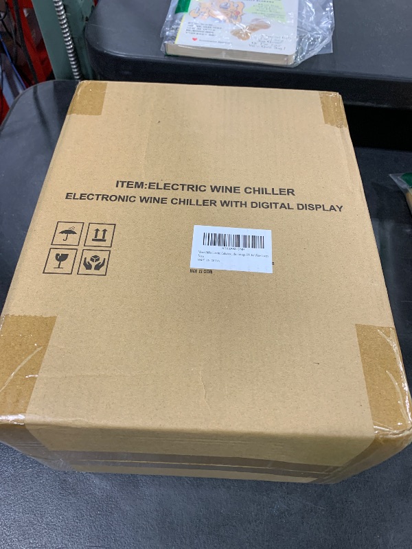 Photo 1 of Cobalance Wine Chiller Electric,Single Bottle Cooler for 750ml Wine or Some Champagne,Portable Coolers Keep Cold Up to 24h,Personalized Chillers at Party,Gift for Wine Lover