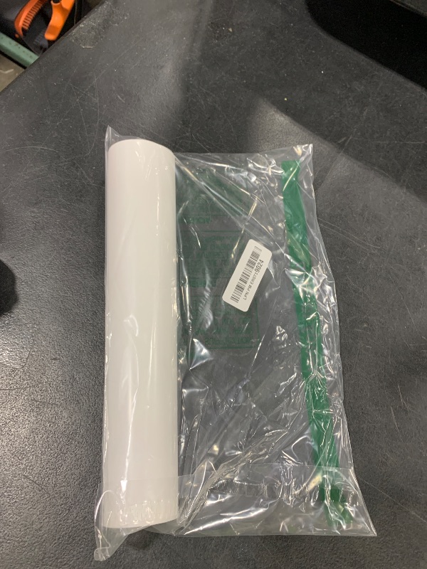 Photo 1 of TransWonder White Puff-Vinyl-Heat-Transfer - 12x6' 3D Puffy Heat Transfer Vinyl Puff HTV for T-Shirts, for Cricut Silhouette Cameo or Heat Press