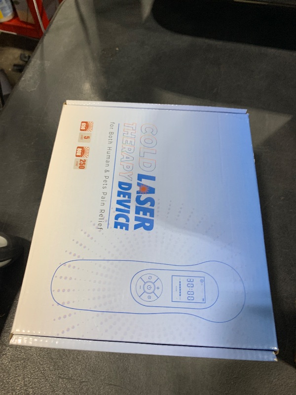 Photo 1 of 5000mAh Pro Cold Laser Therapy Device for Dog Vet Low Level NIR Red Light Therapy Machine Cat Pain Relief 808/650nm Handheld Infrared Laser LLLT Wand for Wound Healing Pet Muscle Relax Treatment