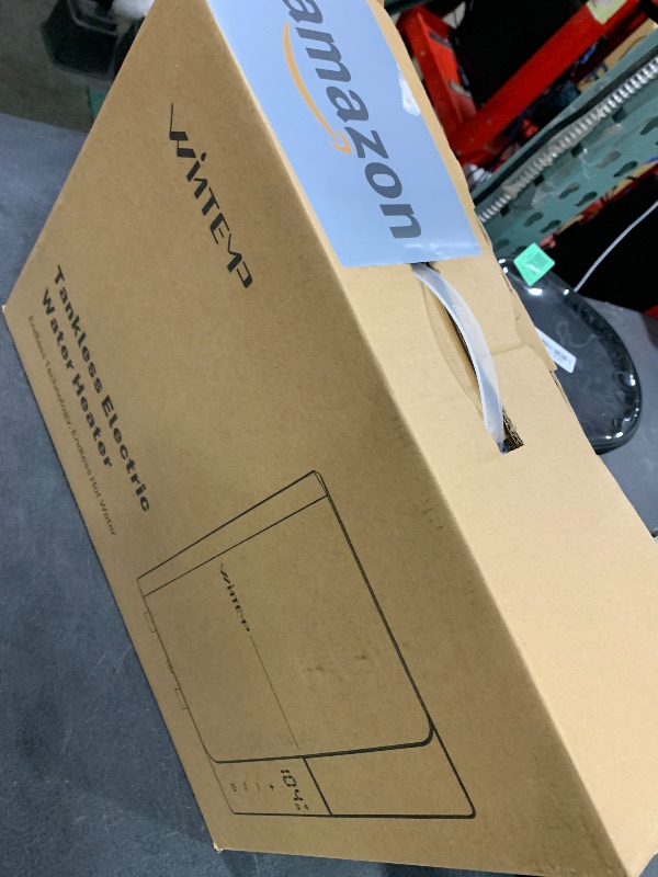 Photo 1 of Tankless Water Heater Electric 8KW 240V, On-Demand Instant Endless Hot Water Heater, LED Temperature Display, Self-Modulating Energy Efficiency, Space-Saving Design WINTEMP