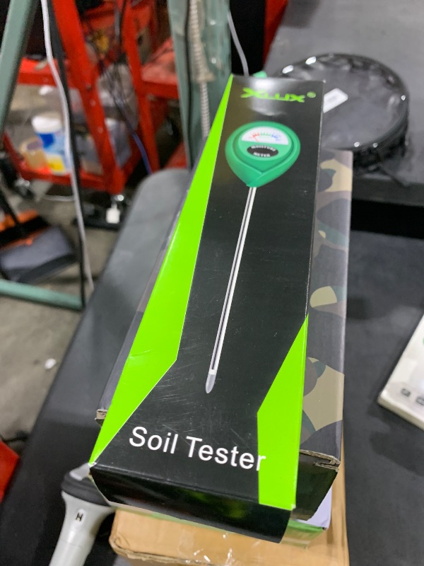 Photo 1 of XLUX Soil Moisture Meter, Plant Water Monitor, Hygrometer Sensor for Gardening, Farming, Indoor and Outdoor Plants, No Batteries Required
