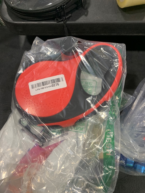 Photo 1 of Generic Retractable Dog Leash, 26Ft Heavy Duty Cable for Small to Large Dogs up to 110lbs, 360° No Tangle, One-Handed Brake, Red (RED)