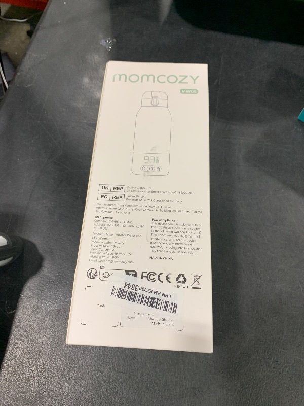 Photo 1 of Momcozy Portable Milk Warmer for Travel – Dual Heating Modes for Breast Milk & Water, Portable Bottle Warmer with Fast Heating & Long Battery Life, 17 Ounces Large Capacity to Meet Your All-Day Needs