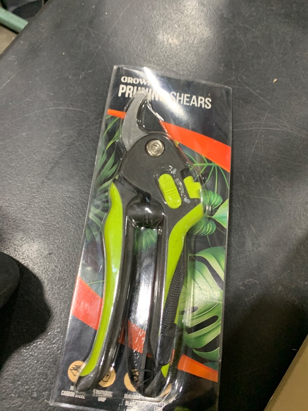 Photo 1 of Hedge Clipper & Pruning Shear – Cuts 3x Easier, Ideal for Seniors and Weak Hands – Sharp, Rust Resistant Steel Blade Garden Scissors