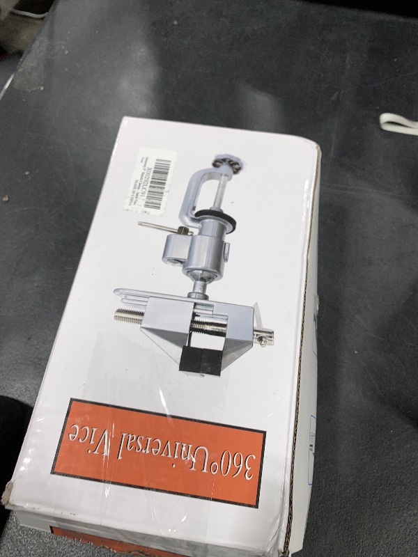 Photo 1 of Annurssy Bench Clamp 3 inch Rotatable 360 degree Table Vise for Small Works Drilling Metal Wood Working Making Jewelry Fashion Doll