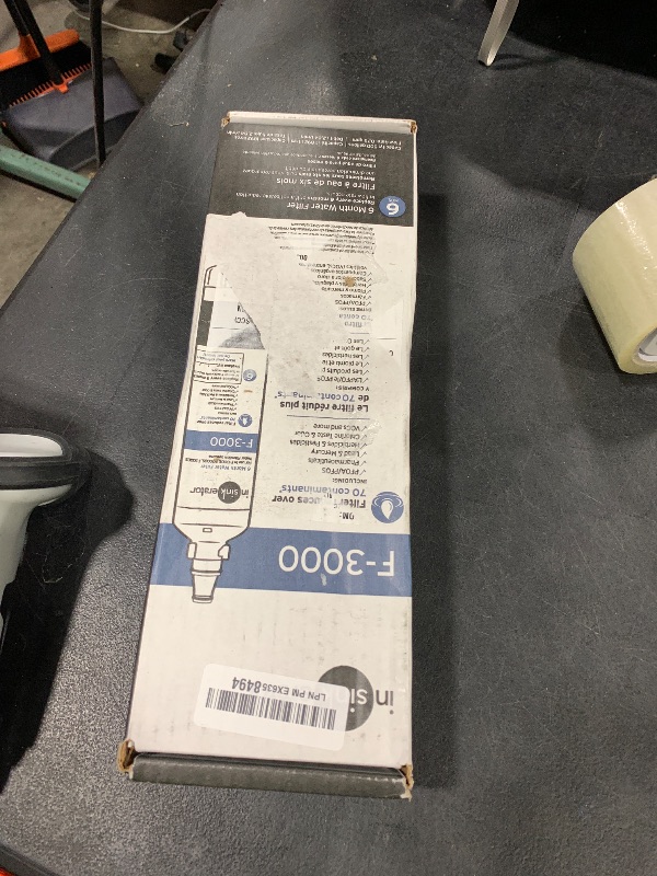 Photo 1 of INSINKERATOR Water Filtration System F-3000S with PFOS/PFOA Filter
