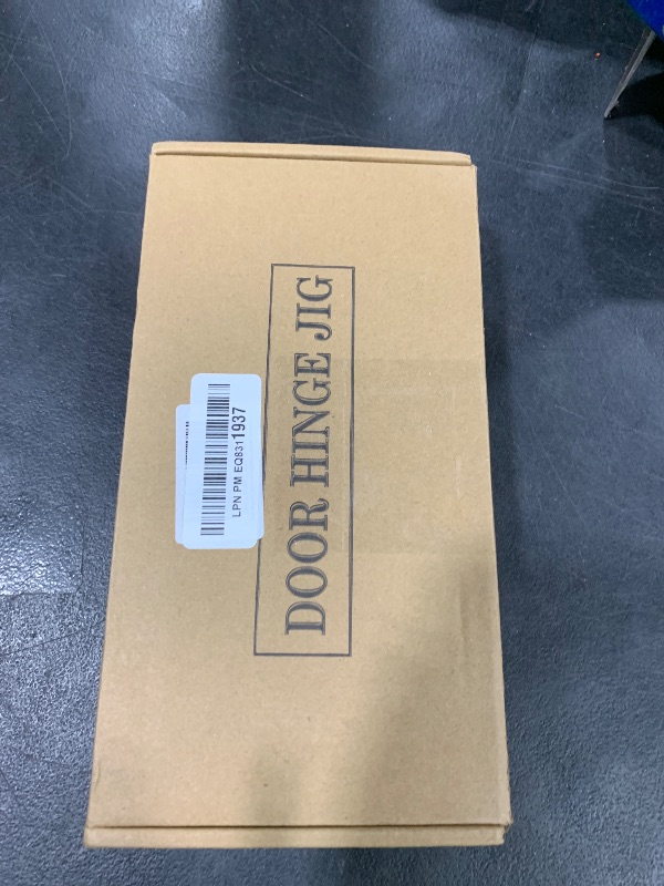 Photo 1 of Door Hinge Jig, Aluminum Alloy Door Hinge Template Kit for Router, Adjustable Mortise Jig Fits Door Hinges from 2.5" to 5" Length and Thicknesses, 1/4" Radius, 5/8" Radius and Square Corner Types